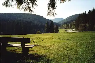 Blick vom Rehhübelhang