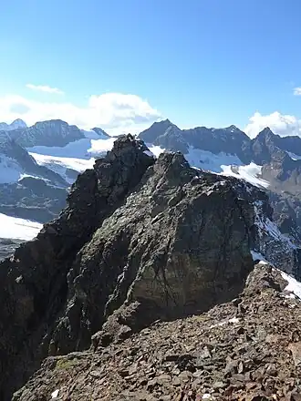 Hauptgipfel des Ochsenkopfs vom Ostgipfel