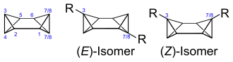 E/Z-Isomerie bei 3,7-disubstituierten Octabisvalenen