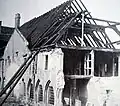 Der Kreuzgang wird abgebrochen