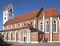 Außenansicht der Kirche