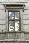 19. Fenster mit verkröpften oberen Ohren, Palazzo Massimo alle Colonne, Rom, 1532–1536.