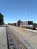 Gleise beim Bahnhof (2018)