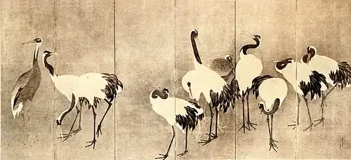 Ōkyo: Kraniche 1