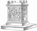 Zeichnung: antiker Altar