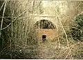 Bahntunnel in den Woods