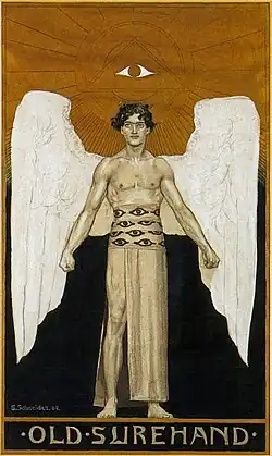 Deckelbild für Old Surehand von Karl May (1904)