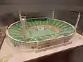 Modell des alten Estádio José Alvalade im neuen Estádio José Alvalade XXI (Oktober 2015)