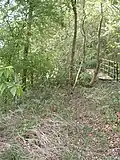 Ehemalige Feldwegbrücke bei Bronnen, mittlerweile abgerissen
