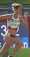 Olivia Borlée belegte Platz sechs in ihrem Semifinale und schied damit&nbsp;aus