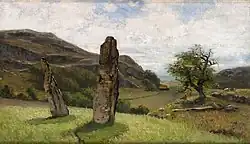 Bautastenar im Bohuslän n. Olof Hermelin
