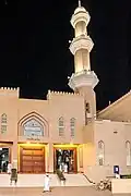 Festung-Moschee am Abend
