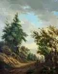 Umgebung von Wedde (Arnold Hendrik Koning, 1828).