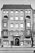Blick von der Oranienburger Straße auf die Heckmannhöfe, 1985