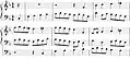 Anfang einer Choralfugette