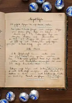 Historisches Rezeptbuch aus der Backstube des Paul Fürst