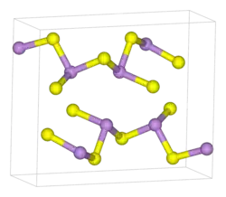 As2S3 (Orpiment) im Festkörper