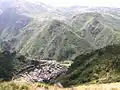 Orsomarso mitten in den Bergen