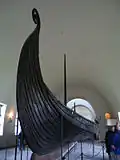 Das Wikingerschiff Oseberg im Wikingerschiffsmuseum