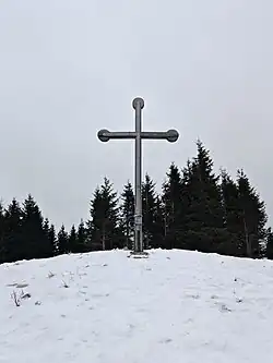Gipfelkreuz des Osser.