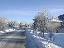 Oštrelj im Winter