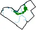 Grüngürtel, Landschaftsplanung 1950 um die Stadt Ottawa, Kanada