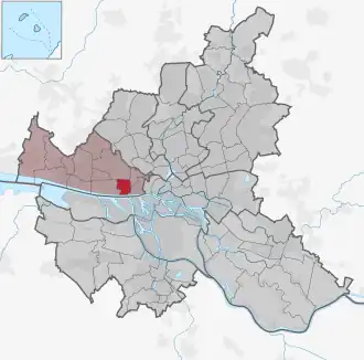 Lage in Hamburg