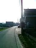 Beginn einer geschlossenen Ortschaft in Ottergem