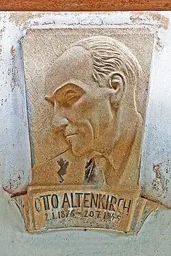 Gedenktafel für Otto Altenkirch (2012)