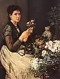 Blumenbinderin