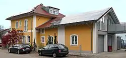 Renoviertes Empfangsgebäude Ottobeuren (2020)
