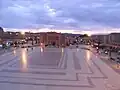 Der Hauptplatz in Ouarzazate