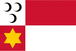 Flagge des Ortes Ouderkerk
