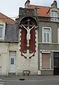 Kruzifix in der Rue Jean-Jaurès