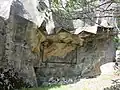 Infanteriebunker Ova Spin Nord A 7634: Scharte