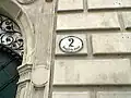 Graz, Jungferngasse (I. Bezirk, übermalt)