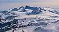 Der Overlord Mountain vom Whistler Mountain aus