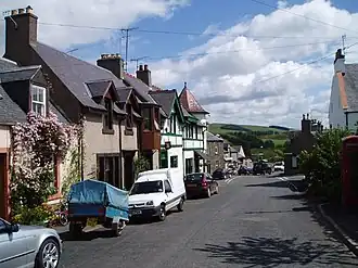 Straßenzug in Oxton