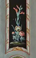 Blumen-Dekor im Empfangssaal
