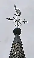 Dachreiterspitze mit Wetterhahn