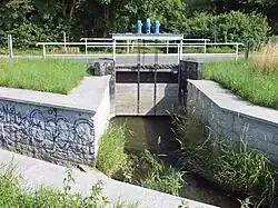 Hochwasserschütz am Pösgraben