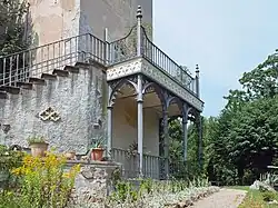 Der Südostbalkon.