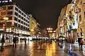 Straßenansicht bei Nacht, 2016