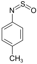 Strukturformel von p-Tolylsulfinylamin