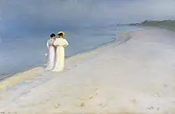 Peder Severin Krøyer: Sommerabend am Skagener Südstrand, 1893, Skagens Musem