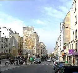 Rue de Belleville am Place Fréhel