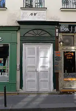 Rue Descartes Nr. 50.