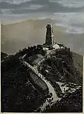Die Gedenkstätte bei ihrer Einweihung 1926
