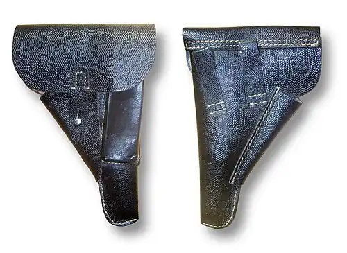 Koppel-Holster für die P38 aus Pressstoff