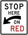 Hier halten wenn Rot (Pennsylvania)